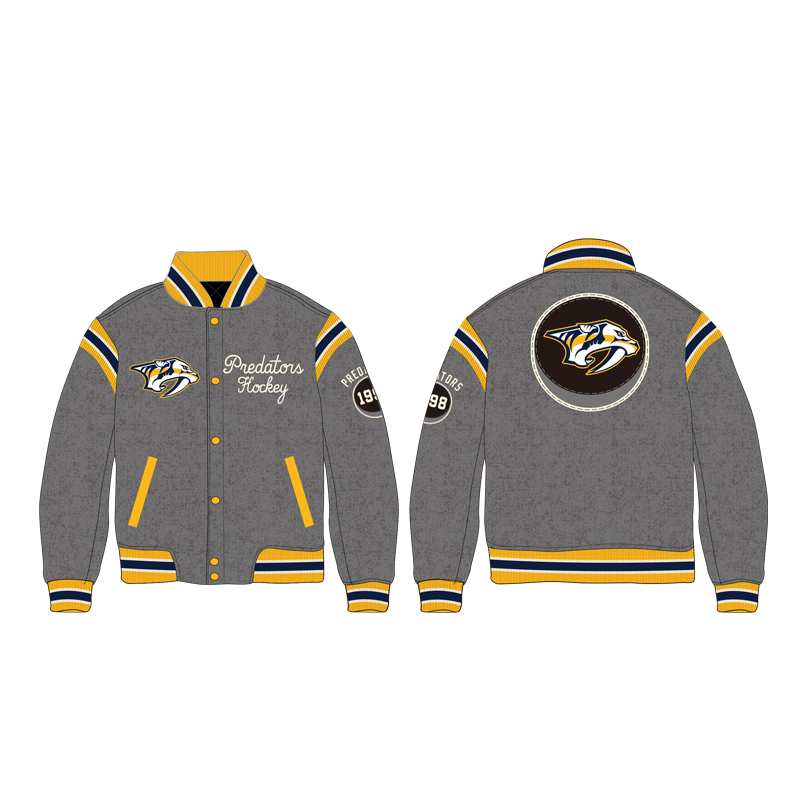 NHL REVERSIBLE WOOL JACKET