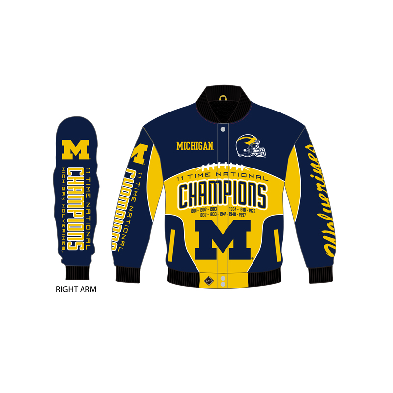 NCAA COTTON TWILL JACKET