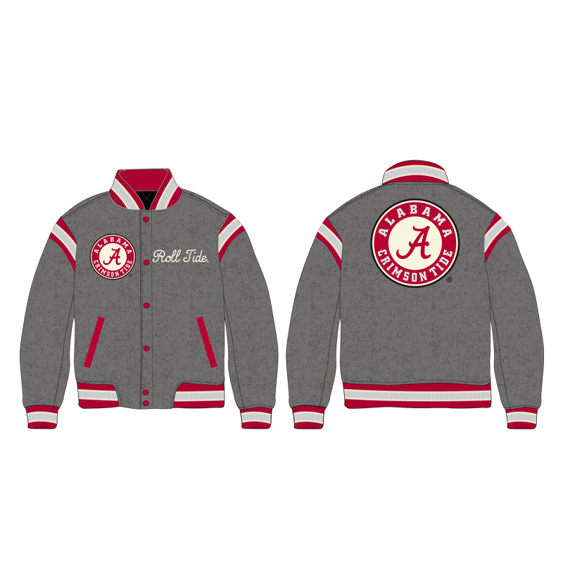 NCAA REVERSIBEL WOOL JACKET
