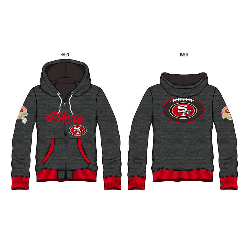 NFL REVERSIBLE HOODIE