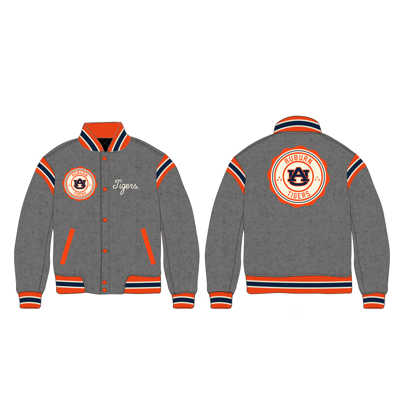 NCAA REVERSIBEL WOOL JACKET