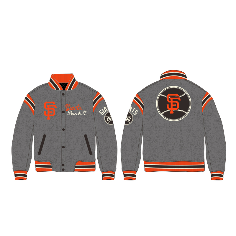 MLB REVERSIBLE WOOL JACKET