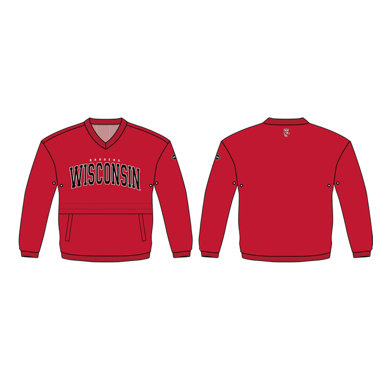 NCAA WINDSHELL PULLOVER JACKET