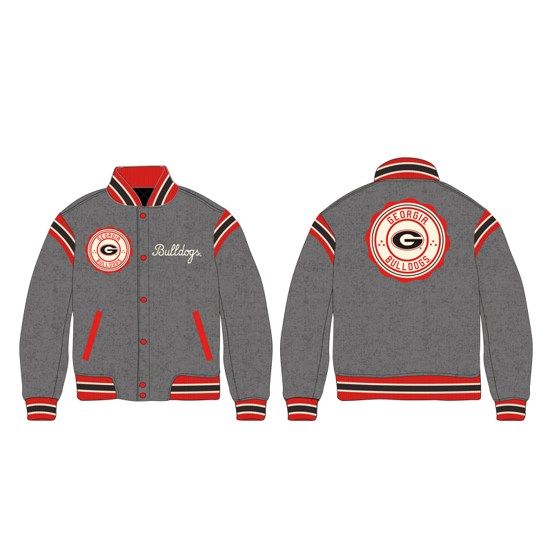 NCAA REVERSIBEL WOOL JACKET