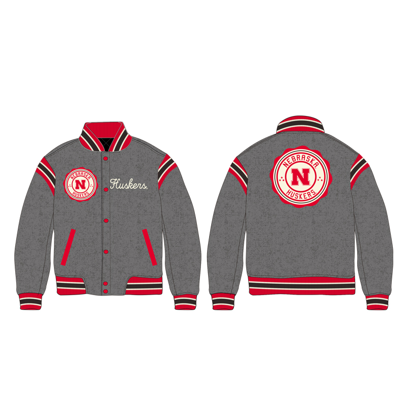 NCAA REVERSIBEL WOOL JACKET