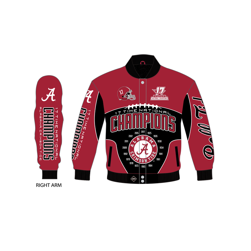 NCAA COTTON TWILL JACKET