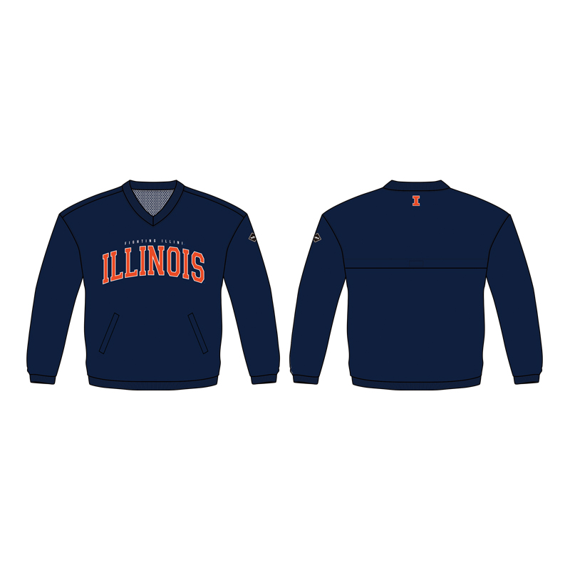 NCAA WINDSHELL PULLOVER JACKET