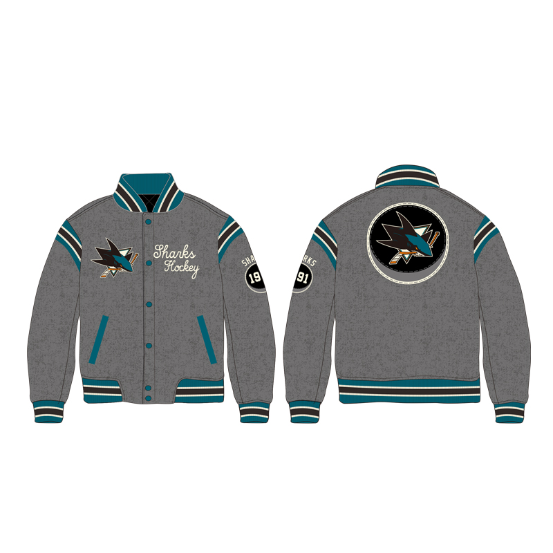 NHL REVERSIBLE WOOL JACKET