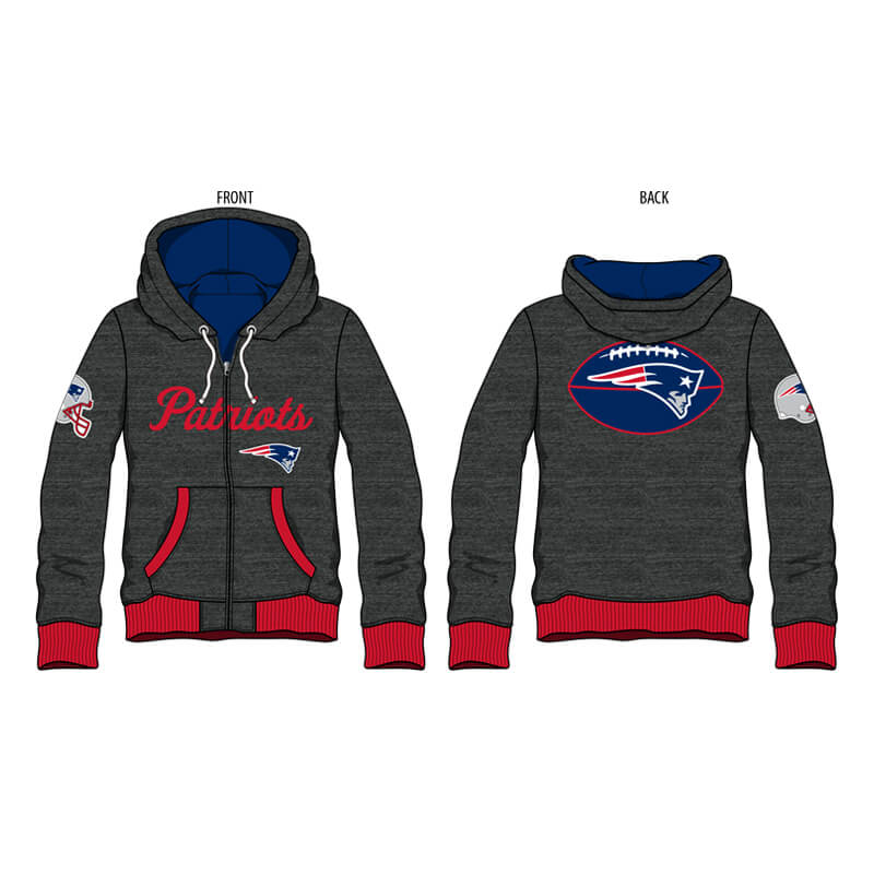 NFL REVERSIBLE HOODIE